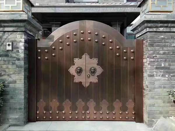 沈陽銅門玄關(guān)的設(shè)置技巧