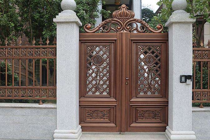 沈陽(yáng)別墅銅門(mén)目前是別墅業(yè)主的首選